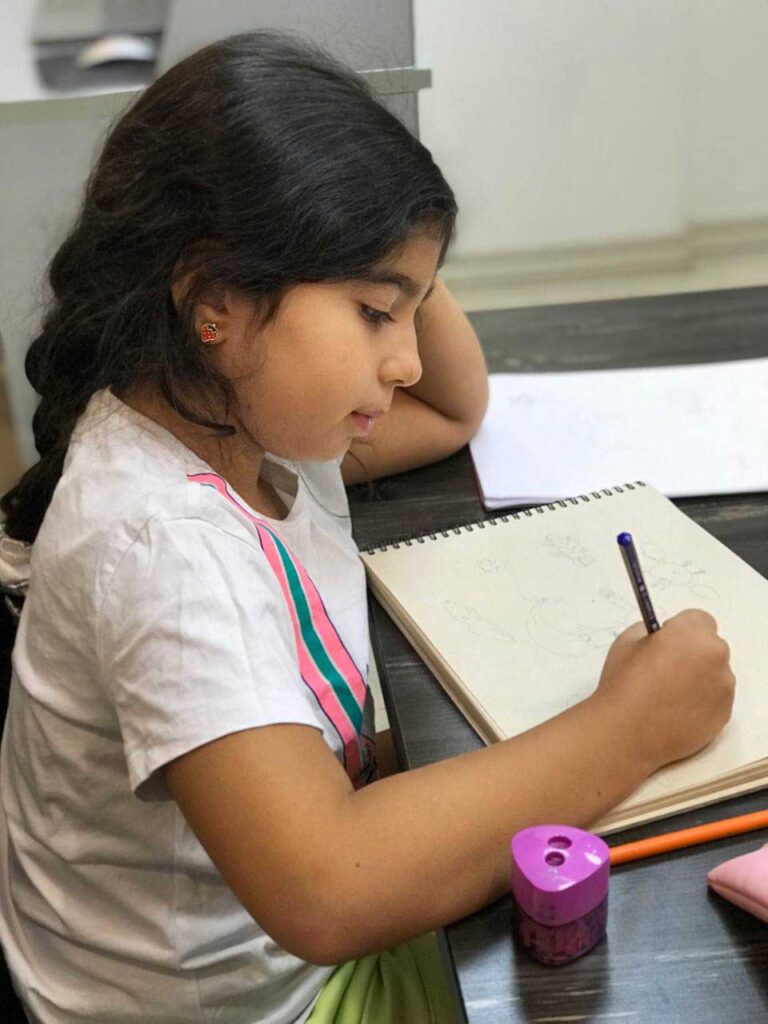 کلاس نقاشی کودکان | آموزشگاه نقاشی کودک | دوره آموزشی نقاشی کودک